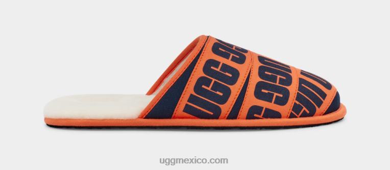 azul marino/naranja 00NF1595 UGG hombres banda gráfica desgastada