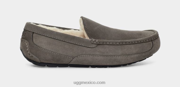 gris 00NF1425 UGG hombres zapatilla ascot