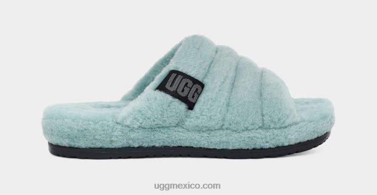 gris tiburón/negro 00NF1621 UGG hombres pelusa