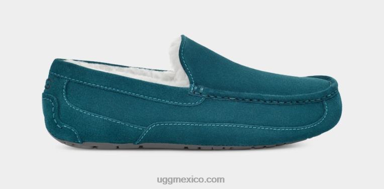 marina azul 00NF1424 UGG hombres zapatilla ascot