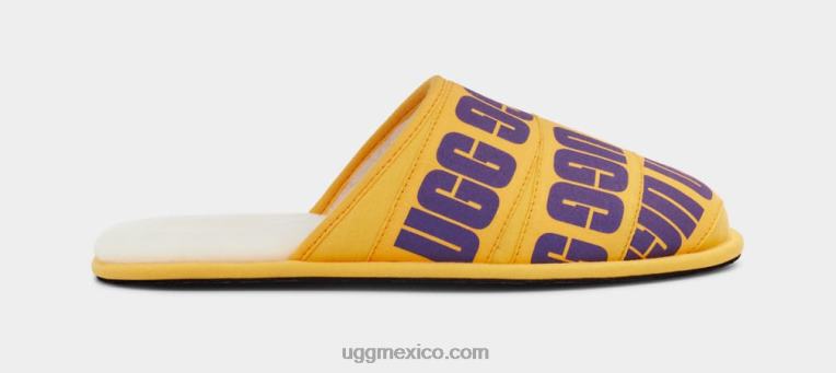 morado/amarillo 00NF1596 UGG hombres banda gráfica desgastada