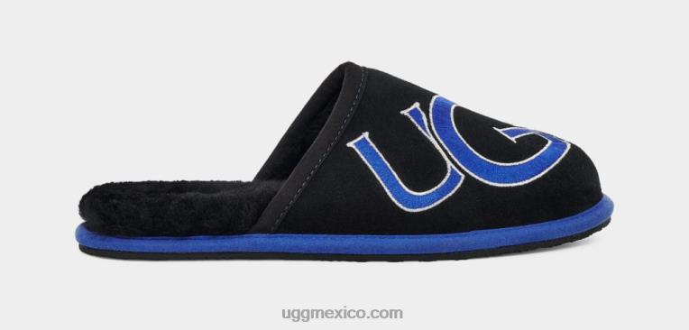 negro/neptuno 00NF227 UGG hombres logotipo de desgaste ii