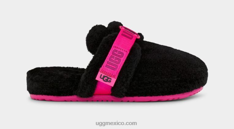 rosa caramelo/negro 00NF1633 UGG hombres esponjarlo