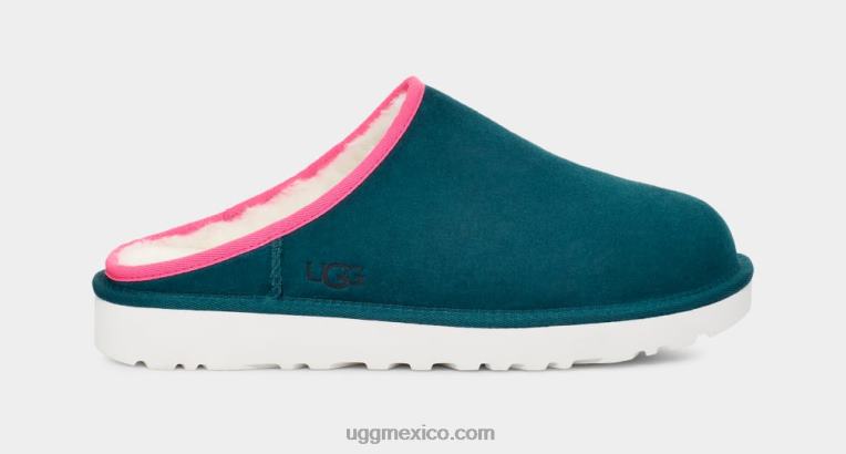 verde azulado profundo 00NF1591 UGG hombres slip-on clásico
