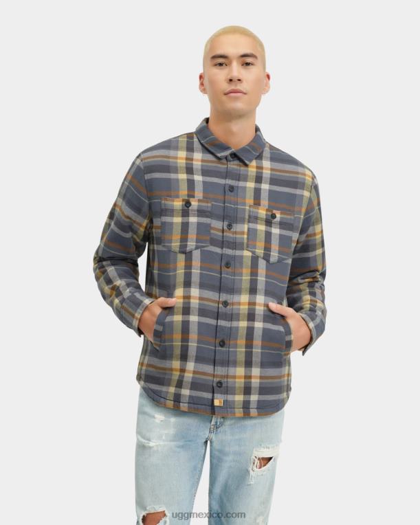 ciclón multi 00NF1876 UGG hombres sobrecamisa braxton a cuadros