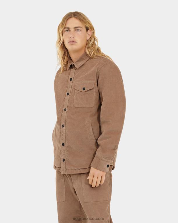 tierra 00NF1869 UGG hombres sobrecamisa Theodore con botones