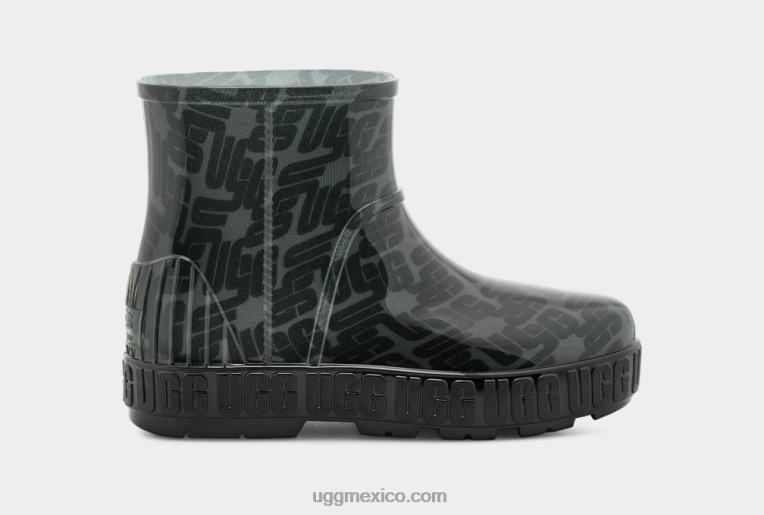 negro 00NF2120 UGG mujer monograma gráfico drizlita