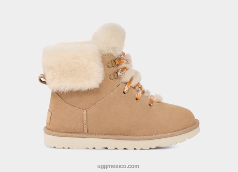 arena 00NF34 UGG mujer mini encaje alpino clásico