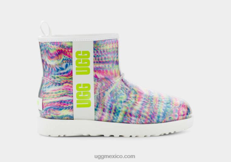 blanco 00NF805 UGG mujer clásico claro mini pixelado