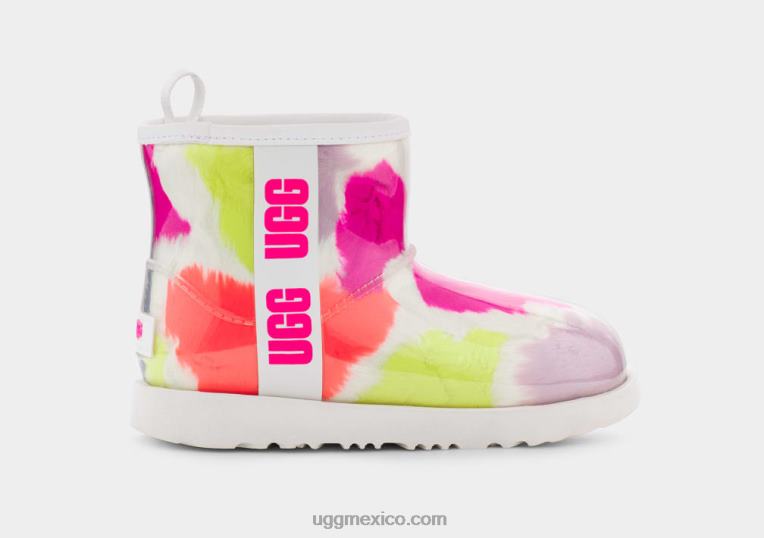 blanco 00NF806 UGG mujer mini focos transparentes clásicos para fiestas