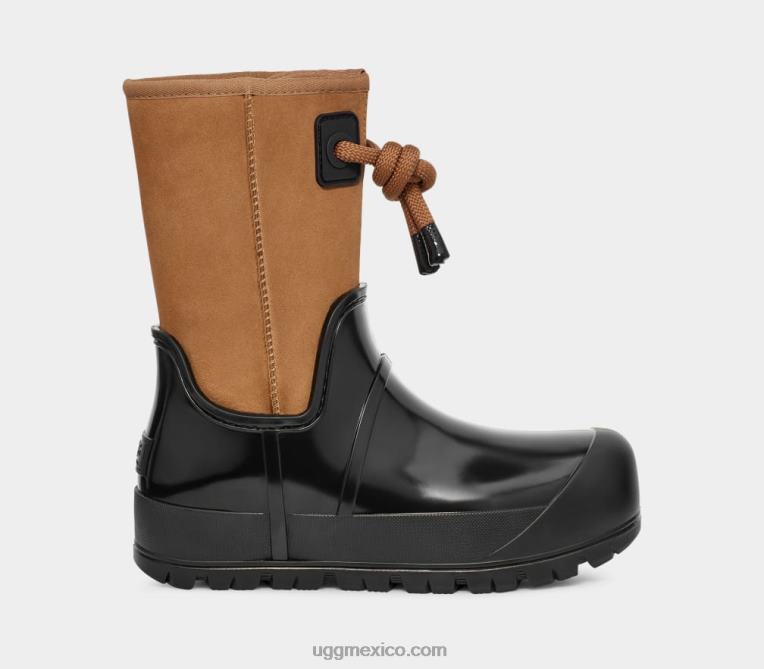 castaña 00NF36 UGG mujer gamuza de encaje de nube de lluvia