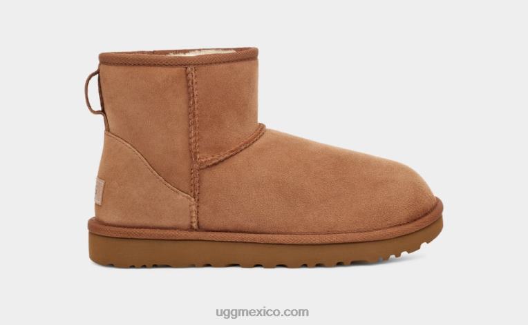 castaña 00NF473 UGG mujer bota clásica mini ii