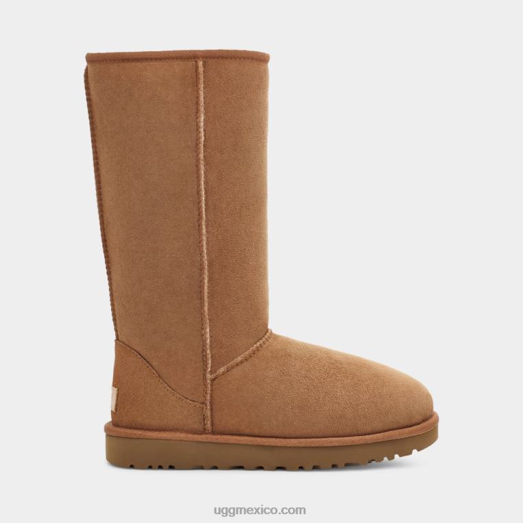 castaña 00NF564 UGG mujer bota clásica alta ii