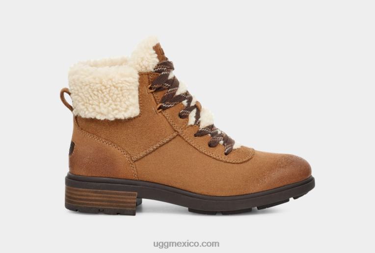 castaña 00NF663 UGG mujer harrison encaje acogedor