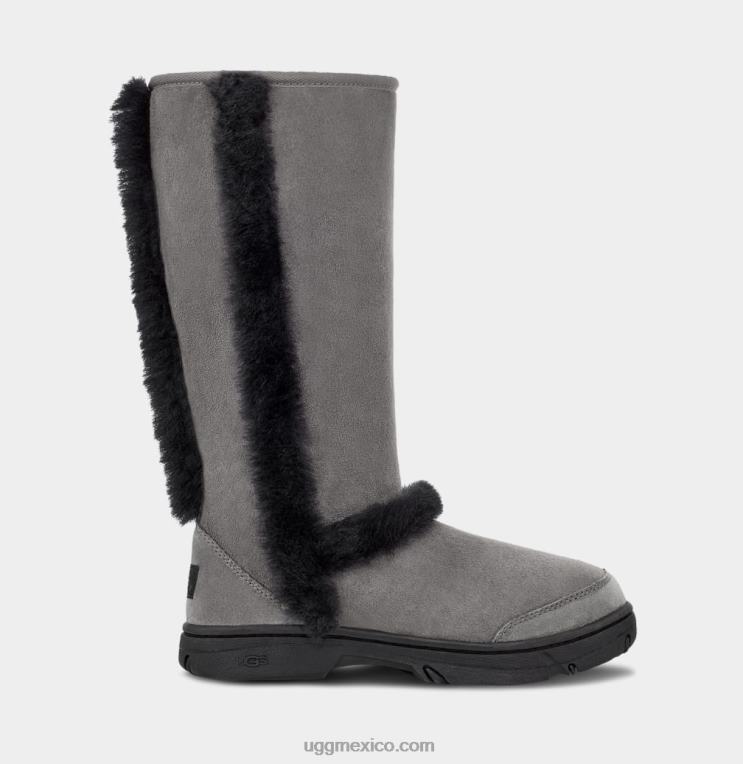 gris negro 00NF595 UGG mujer rayos de sol alto