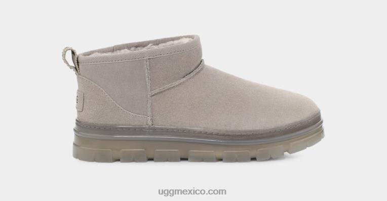 hoguera 00NF790 UGG mujer clásico ultra mini claro