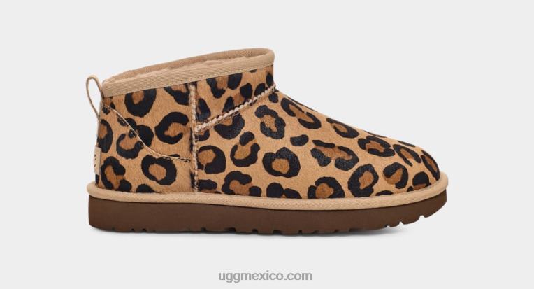 natural 00NF33 UGG mujer clásico ultra mini manchado