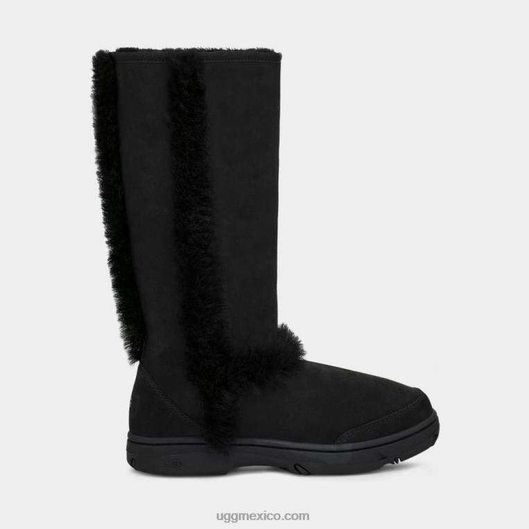 negro 00NF596 UGG mujer rayos de sol alto