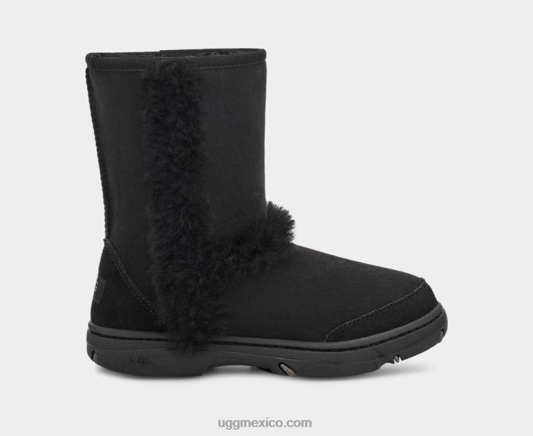 negro 00NF61 UGG mujer rayos de sol corto