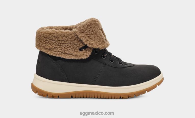 negro 00NF722 UGG mujer Lakesider Mid Lace Up