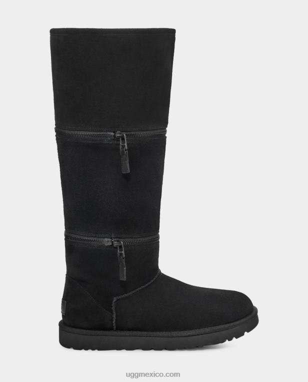 negro 00NF755 UGG mujer clásico ultra alto