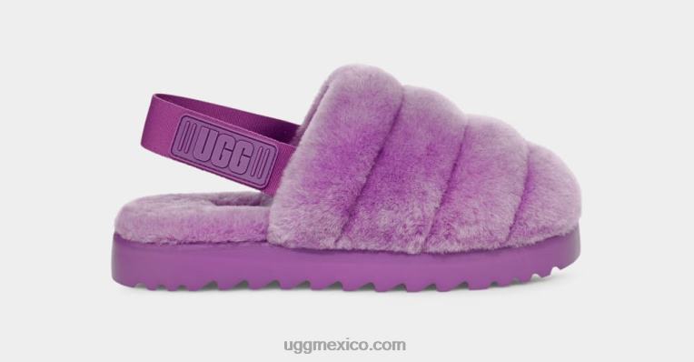 Cielo púrpura 00NF802 UGG mujer zapatilla súper pelusa
