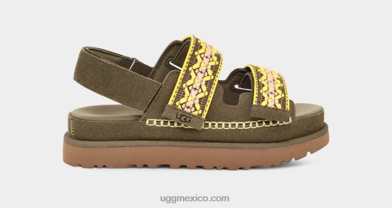 aceituna quemada 00NF515 UGG mujer trenza herencia goldenstar