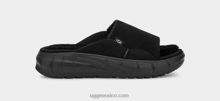 ante negro 00NF863 UGG mujer tobogán del oeste