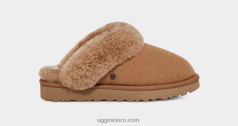 castaña 00NF397 UGG mujer zapatilla clásica ii