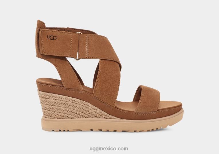 castaña 00NF492 UGG mujer tobillo ileana