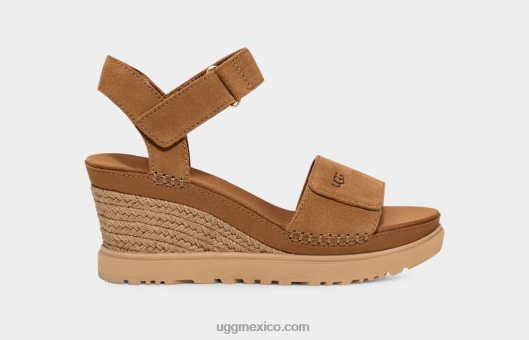 castaña 00NF558 UGG mujer correa de ileana