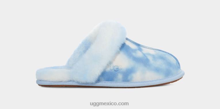 cielo nublado 00NF352 UGG mujer Scuffette II acuarelas