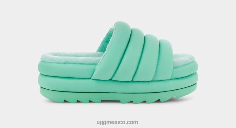 esmeralda pálida 00NF764 UGG mujer tobogán maxi