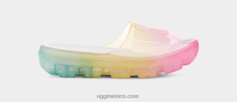 mezcla de arcoiris 00NF345 UGG mujer portaobjetos de acuarelas transparentes jella