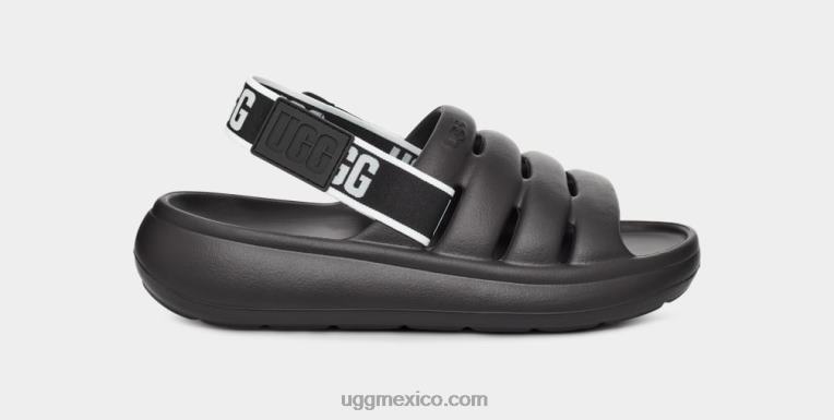 negro 00NF440 UGG mujer deporte sí diapositiva