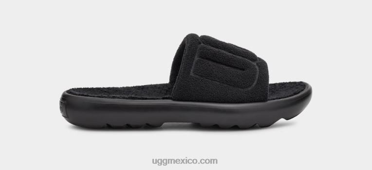 negro 00NF490 UGG mujer mini tobogán