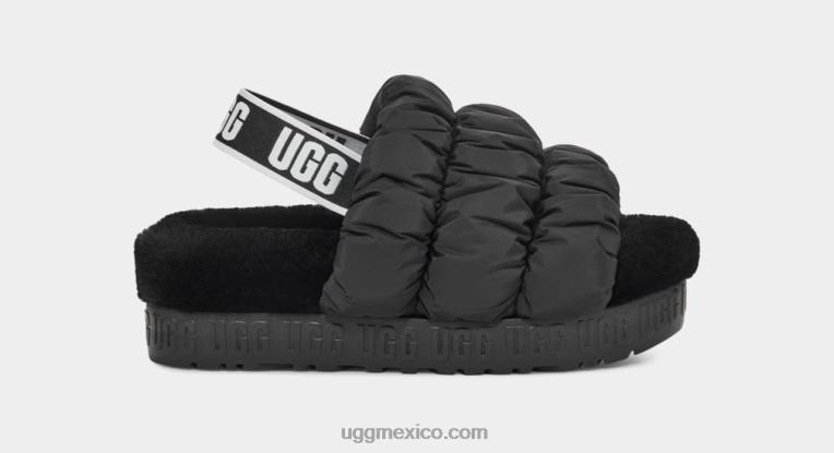 negro 00NF537 UGG mujer scrunchita