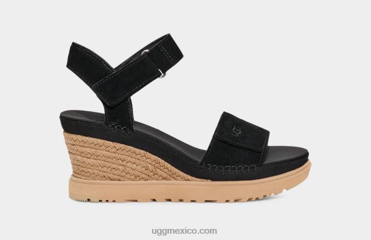 negro 00NF559 UGG mujer correa de ileana