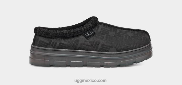 negro 00NF615 UGG mujer monograma gráfico de Tasmania