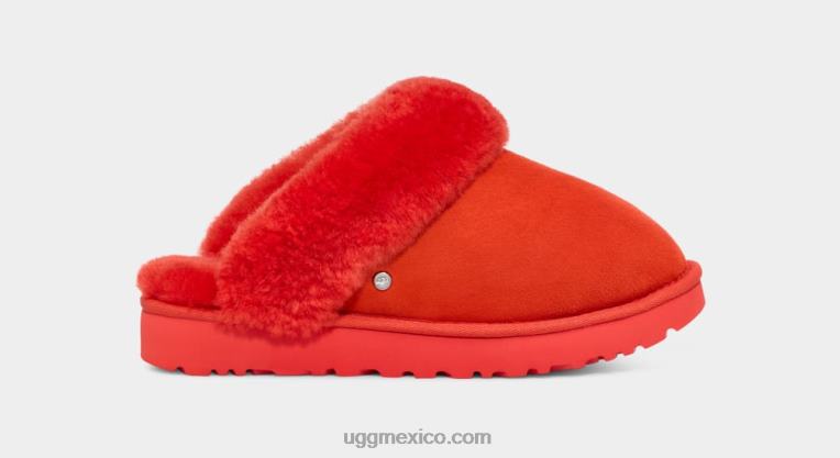 pimiento rojo 00NF611 UGG mujer zapatilla clásica ii