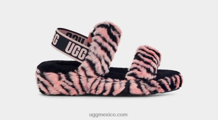 vieira rosa 00NF852 UGG mujer oh sí estampado de tigre