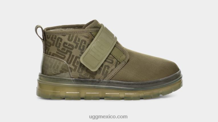 aceituna quemada 00NF666 UGG mujer monograma gráfico neumel