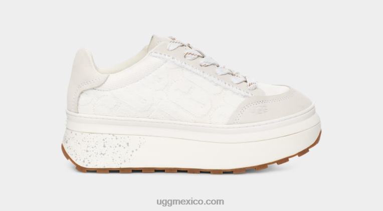 blanco 00NF819 UGG mujer logotipo de encaje marin