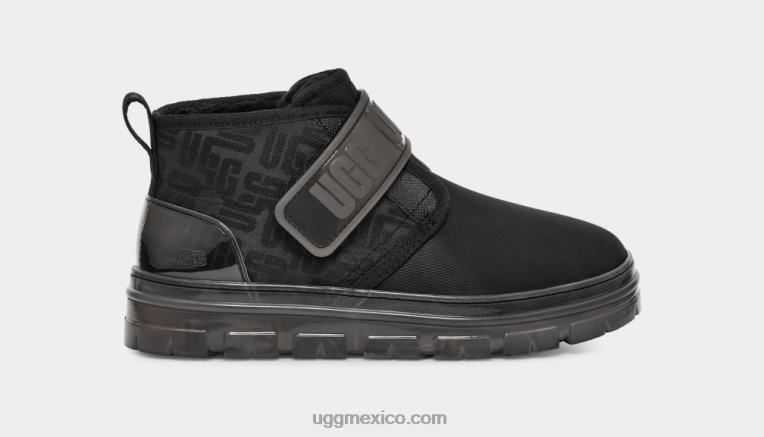 negro 00NF665 UGG mujer monograma gráfico neumel