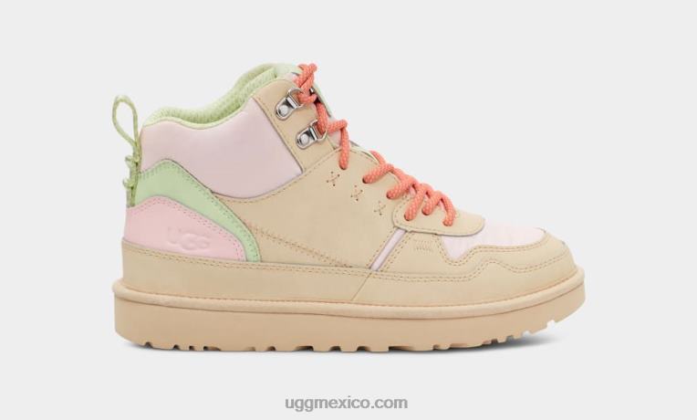 rosa pastel 00NF677 UGG mujer cuero highland hi heritage