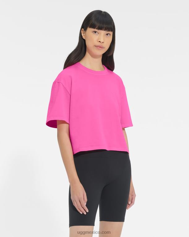 caramelo rosa 00NF2232 UGG mujer camiseta corta tana