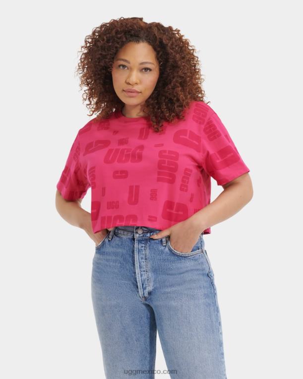 rábano 00NF2287 UGG mujer camiseta recortada britany scatter