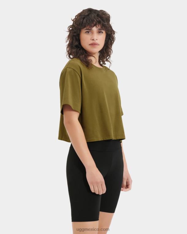 árbol joven 00NF2234 UGG mujer camiseta corta tana