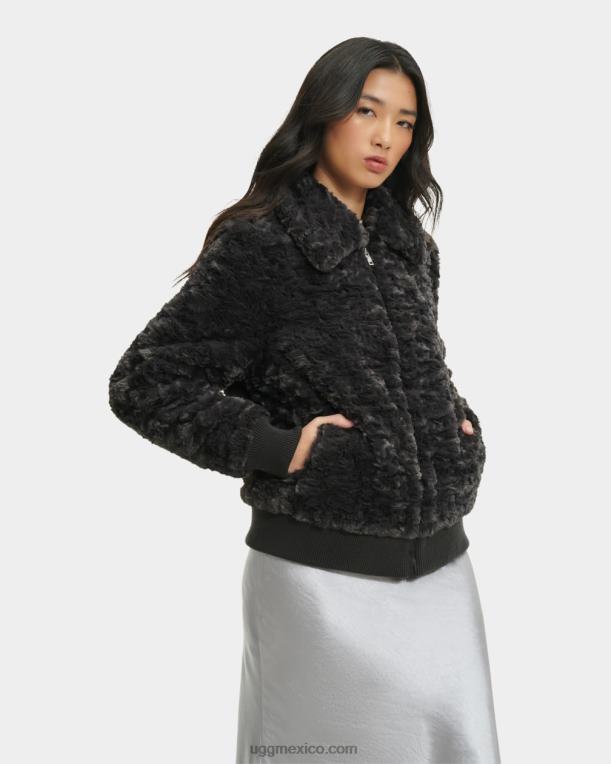 tinta 00NF175 UGG mujer cazadora bomber viviana pelo sintetico