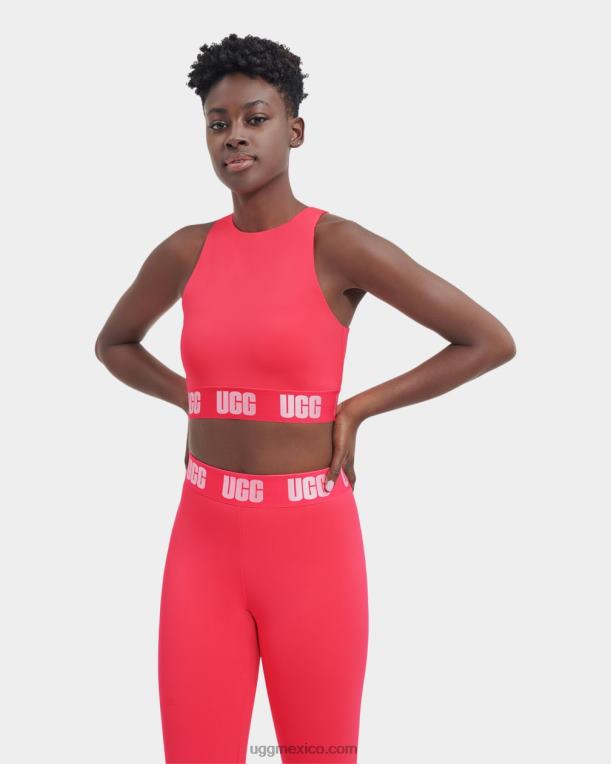 rosa flamenco 00NF1020 UGG mujer bralette con logo wilmina